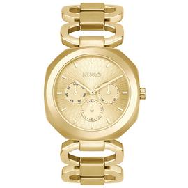 HUGO Ladies Gold Coloured Links Bracelet Watch