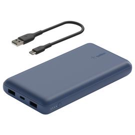 Belkin 15W 20000mAh Portable Power Bank - Blue