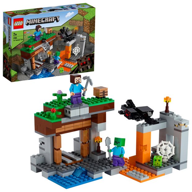 Buy LEGO Minecraft The Abandoned Mine Set with Figures 21166