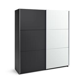 Habitat Holsted Mirror 180cm Sliding Wardrobe