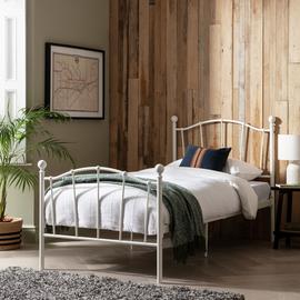Argos Home Fleur Single Metal Bed Frame