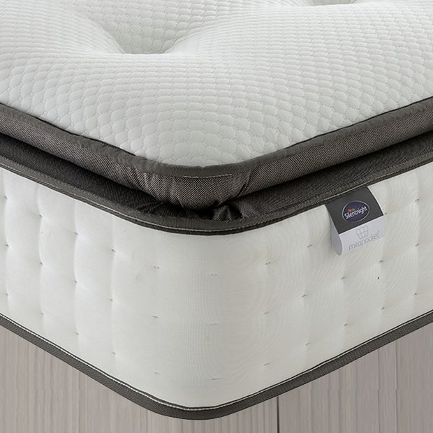 Silentnight mirapocket 1000 geltex best sale pillow top limited edition mattress