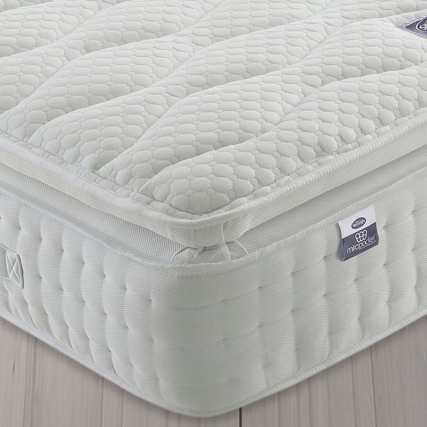 Silent night clearance pillow top mattress