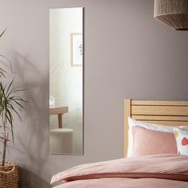 Habitat Full Length Rectangular Frameless Mirror 29x120cm