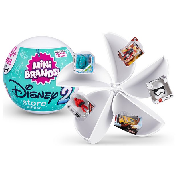 Disney Store Mini Brands Toy Store Playset with 2 Exclusive Minis by ZURU 