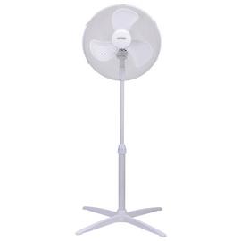 Challenge White Pedestal Fan - 16 Inch