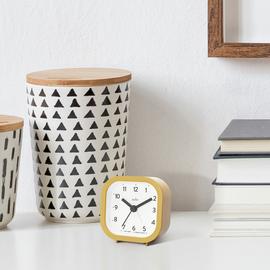 Acctim Remi Analogue Alarm Clock - Mustard
