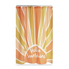 Habitat Sunrise Shower Curtain with anti-bacterial finish