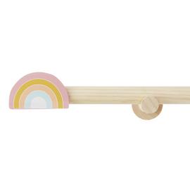 Habitat Kids Wooden Rainbow Curtain Pole - 120cm