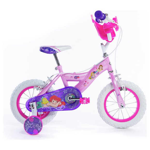 Disney princess bike discount with doll carrier