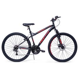 Huffy 27.5" Wheel Size Extent Unisex Adults Bike - Black/Red