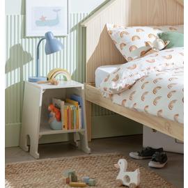 Habitat Kids Darby Bedside Table Putty - Grey
