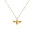 Revere 9ct Gold Plated Sterling Silver Bee Pendant
