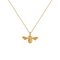 Revere 9ct Gold Plated Sterling Silver Bee Pendant