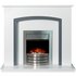 Adam Tuscany Electric Fire Suite with CometWhite
