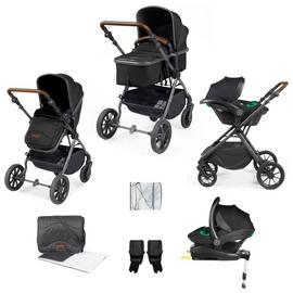 Ickle Bubba Cosmo 9pc Isofix Travel System - Grey