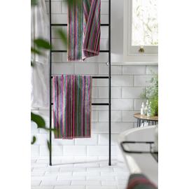 Habitat Bright Stripe 2 Pack Hand Towel - Multicoloured