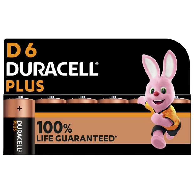 3 Piles LR 6 Duracell Plus Power