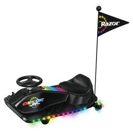 Razor Crazy Cart Shift LED Lightshow Kids Drift Cart