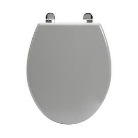 Argos Home Moulded Wood Toilet Seat - Grey