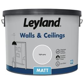 Leyland Retail Wall and Ceiling Matt Paint 10L - Grey