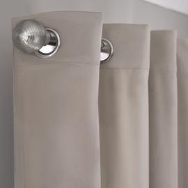 Habitat Matte Velvet Eyelet Curtains