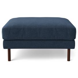 Swoon Munich Velvet Ottoman Footstool