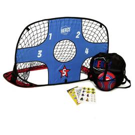 Football Flick 3.5 x 2ft Hero Strikers Goal Pack