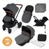 Ickle Bubba Stomp V3 ISOFIX Travel SystemGraphite