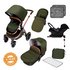 Ickle Bubba Stomp V4 ISOFIX Travel SystemWood