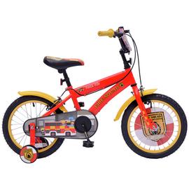 Pedal Pals Fire Squad Boys 16 Inch Wheel Size Steel Bike