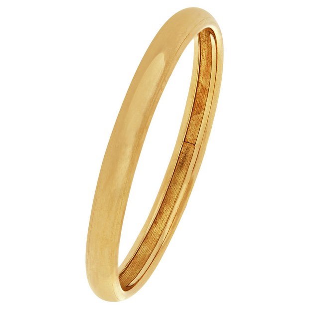 Buy 9ct Gold Rolled Edge DShape Wedding Ring 2mm at Argos.co.uk Your Online Shop for Ladies