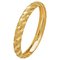 Revere 9ct Yellow Gold Diamond Cut Satin Wedding Ring - 3mm