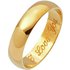 Revere 9ct Gold D-Shape High Dome Wedding Ring