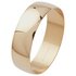 Revere 9ct Yellow Gold Court Shape Wedding Ring6mm