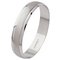 Revere 9ct White Gold Satin Finish Wedding Ring