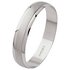Revere 9ct White Gold Satin Finish Wedding Ring