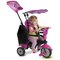 smarTrike Touch Steering 4-in-1 Safari Ride On - Flamingo