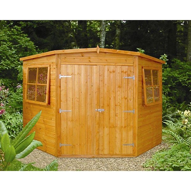 Buy Homewood Corner Wooden Shed 10 x 10ft at Argos.co.uk Your Online Shop for Sheds, Sheds and