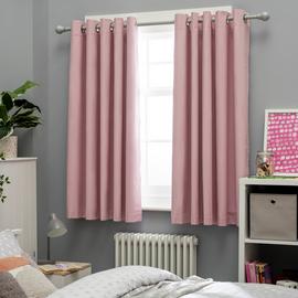 Argos Home Blackout Eyelet Curtains