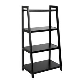 Argos Home 4 Tier Bathroom Storage Shelf Unit - Black