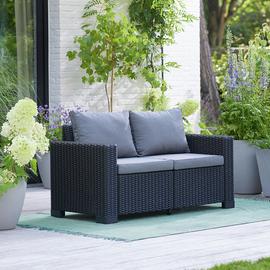 Keter California 5 Seater Garden Sofa Set - Graphite