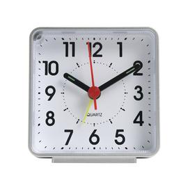 Argos Home Analogue Alarm Clock - Silver