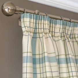 Habitat Classic Check Fully Lined Pencil Pleat Curtains