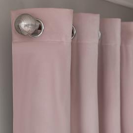 Habitat Matte Velvet Eyelet Curtains