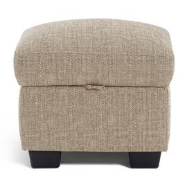 Argos Home Lisbon Storage Footstool - Stone