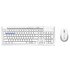 Rapoo 8200M Wireless Multi-Mode Mouse and Keyboard - White