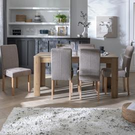 Argos Home Miami Extending Dining Table & 6 Chairs