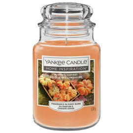 Yankee Home Inspiration Large Jar Candle - Pumpkin Harvest