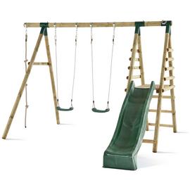 Plum Giant Baboon Wooden Swing Set